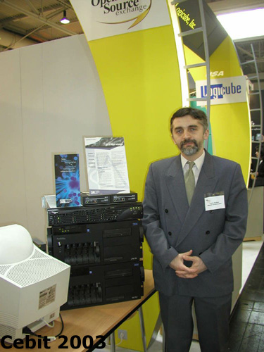 CeBIT 2003 – 1. fénykép